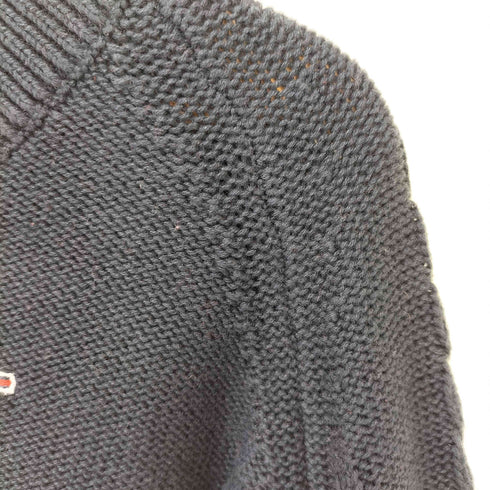 トミージーンズ tommy jeans クロップドストライプVネックニット レディース XS