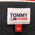 トミージーンズ tommy jeans クロップドストライプVネックニット レディース XS