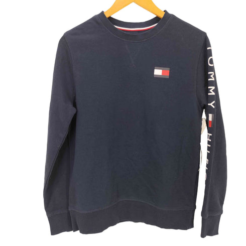 トミーヒルフィガー TOMMY HILFIGER フレンチテリー ロゴ ロングスリーブスウェット メンズ JPN:S