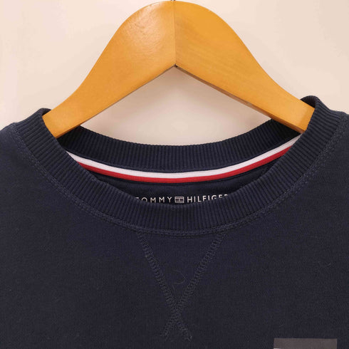 トミーヒルフィガー TOMMY HILFIGER フレンチテリー ロゴ ロングスリーブスウェット メンズ JPN:S