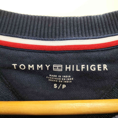 トミーヒルフィガー TOMMY HILFIGER フレンチテリー ロゴ ロングスリーブスウェット メンズ JPN:S