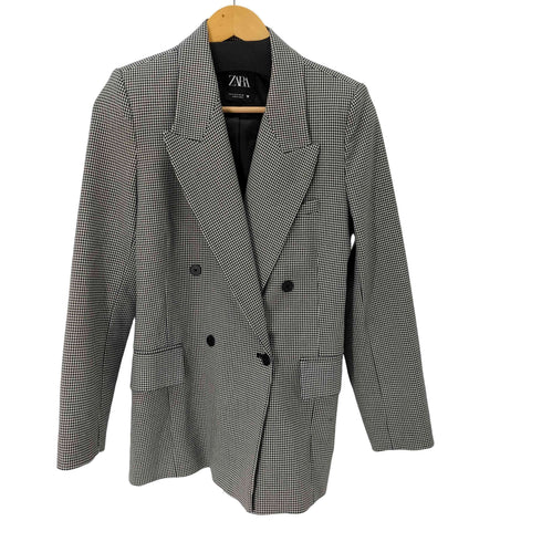 ザラ ZARA CHECK BLAZER レディース import:S