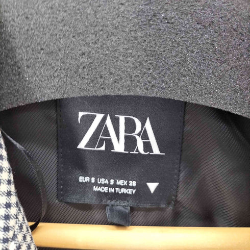 ザラ ZARA CHECK BLAZER レディース import:S