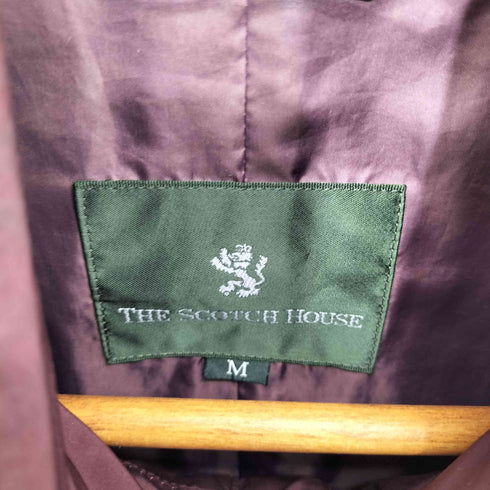 ザスコッチハウス The Scotch House ジップアップ ナイロンジャケット メンズ import:M