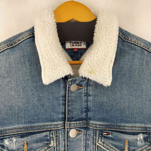 トミージーンズ tommy jeans デニムボアシェルパジャケット メンズ JPN:M