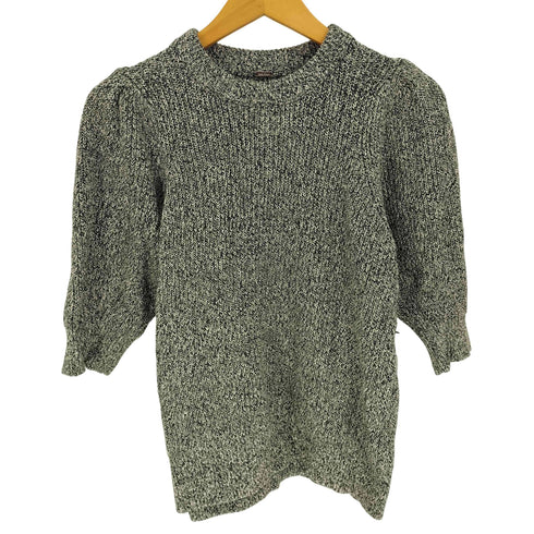 ミラオーウェン Mila Owen Linen Blend Puff Sleeve Knit Pullover リネン混パフスリーブニットプルオーバー レディース JPN:0