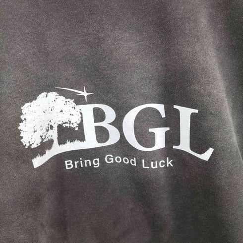 BGL PIGMENT LOGO CREW SW- BLACK メンズ JPN:M