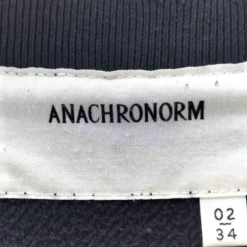 アナクロノーム Anachronorm Crashed Sweatshirt メンズ 02/34