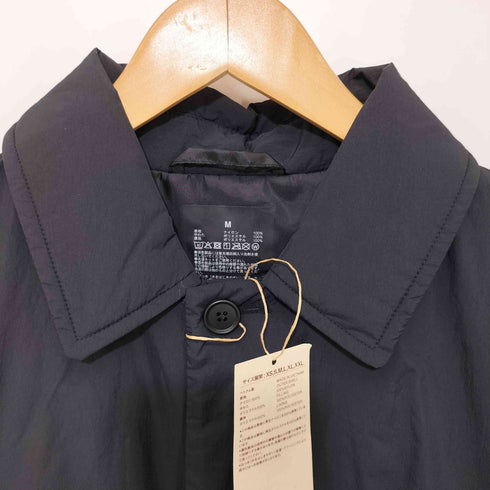 ムジルシリョウヒン 無印良品 2024AW 洗える中わた ステンカラーコート メンズ JPN:M