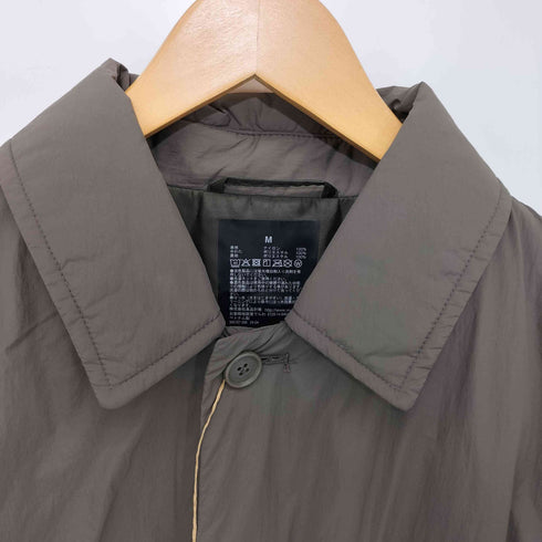 ムジルシリョウヒン 無印良品 2024AW 洗える中わた ステンカラーコート メンズ JPN:M