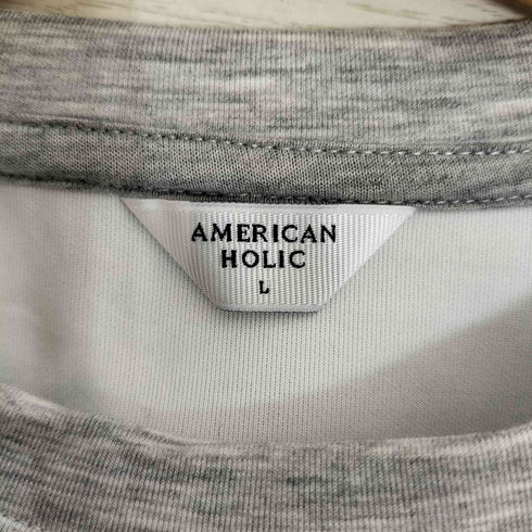 アメリカンホリック AMERICAN HOLIC サイドスリットポンチプルオーバー レディース JPN:L