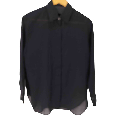 セオリー theory Wool Voile Classic Menswear Shirt レディース JPN:S
