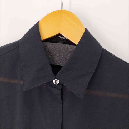 セオリー theory Wool Voile Classic Menswear Shirt レディース JPN:S