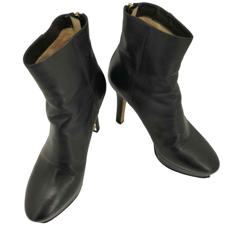 ジミーチュウ JIMMY CHOO バックジップ ヒールブーツ レディース 38