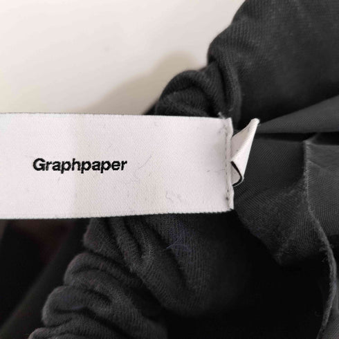 グラフペーパー Graphpaper ウエストゴム ワイドチノパンツ メンズ FREE