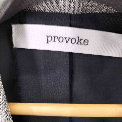 プロボーク provoke ダブルジャケット レディース FREE