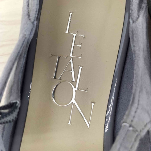 ルタロン Le Talon ポインテットワンストラップフラットパンプス レディース JPN:23.5