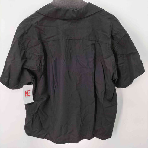 レイビームス Ray BEAMS Wポケット オープンカラー レーヨンシャツ レディース