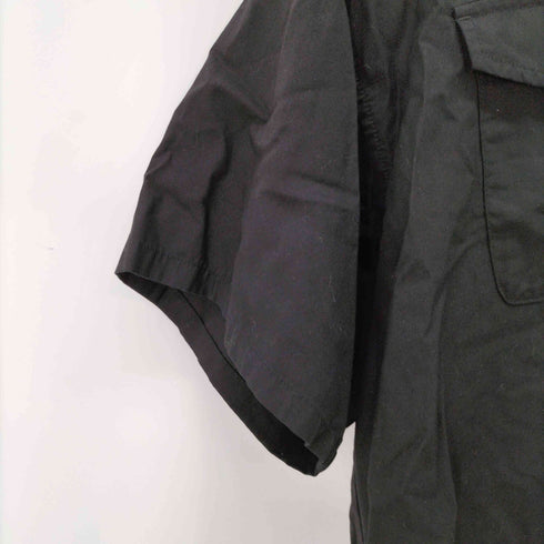 レイビームス Ray BEAMS Wポケット オープンカラー レーヨンシャツ レディース