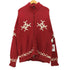 トミーヒルフィガー TOMMY HILFIGER ヘビーウェイト ジップアップ リブ ハイネック コットン ニット セーター メンズ import:L