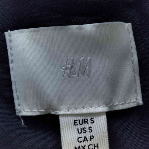 エイチアンドエム H&M 紺ブレ 金ボタン ダブルテーラードジャケット レディース JPN:S