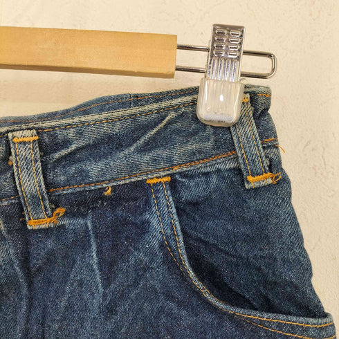 ヒューストン HOUSTON 42TALONジップ デニムパンツ 濃紺 メンズ