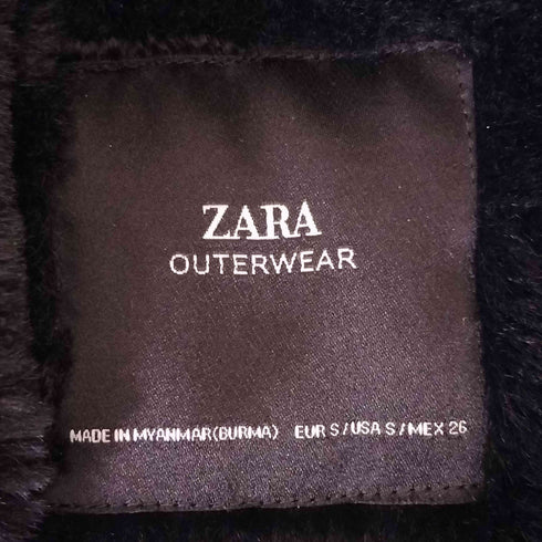 ザラ ZARA ファーフード ダウンジャケット レディース