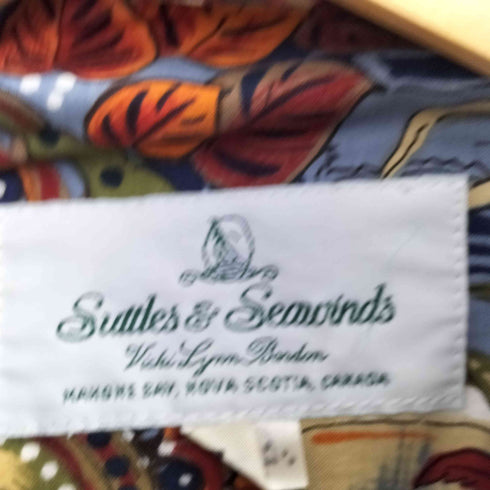 Suttles&Seawinds 切替 コーデュロイ フーデッド ロング ジャケット レディース