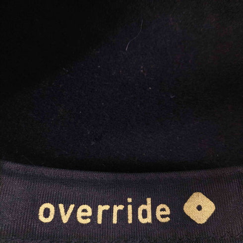 オーバーライド override リボン ウールハット レディース 57cm