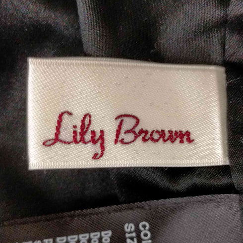 リリーブラウン Lily Brown フラワーフロッキースカート レディース JPN:0