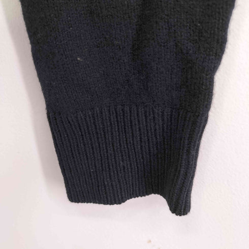 メゾンキツネ MAISON KITSUNE ウール100 ベイビー フォックス パッチ コージー Rネック プルオーバー メンズ import:M