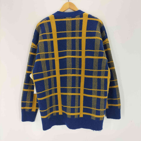 ザラ ZARA チェック柄 カーディガン メンズ JPN:S
