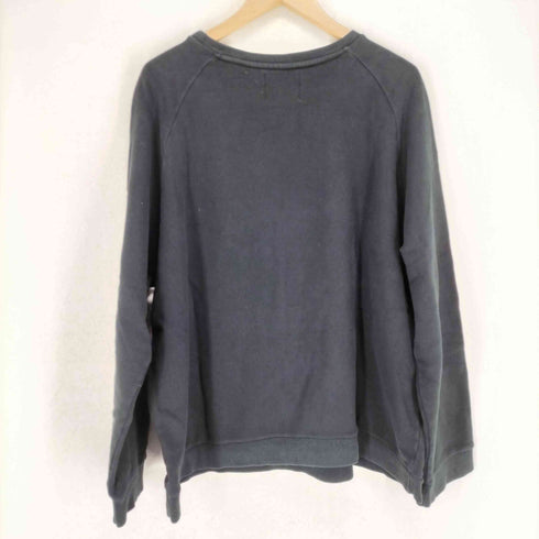 ジーヴィジーヴィ G.V.G.V. メッセージ刺繍ラグランスウェット メンズ O/S