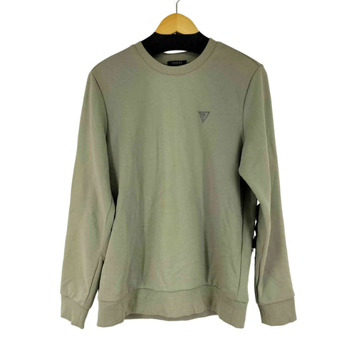 ゲス GUESS MINI TRIANGLE SWEAT メンズ import:L