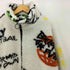 ザラ ZARA 総柄 ボア フリース ジャケット メンズ import:XL