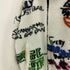 ザラ ZARA 総柄 ボア フリース ジャケット メンズ import:XL