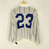 シュプリーム Supreme 23SS Pinstripe Varsity Zip Up Sweater メンズ JPN:M