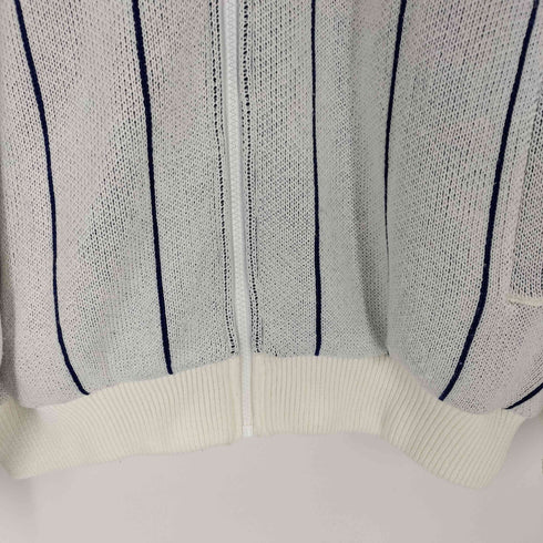 シュプリーム Supreme 23SS Pinstripe Varsity Zip Up Sweater メンズ JPN:M