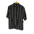 ザラ ZARA STRIPED VISCOSE SHIRT メンズ import:M