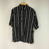 ザラ ZARA STRIPED VISCOSE SHIRT メンズ import:M