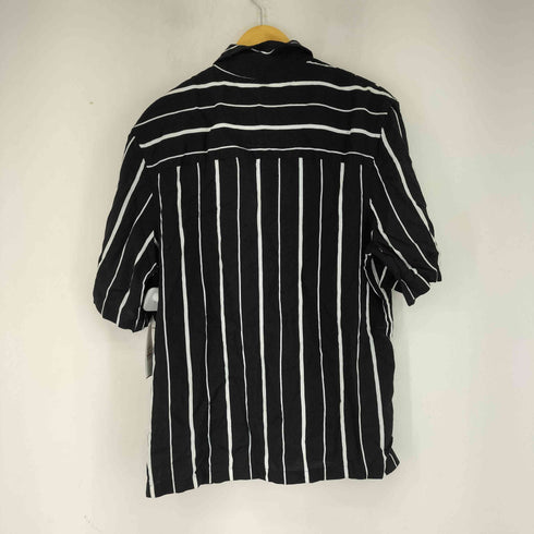 ザラ ZARA STRIPED VISCOSE SHIRT メンズ import:M