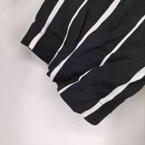 ザラ ZARA STRIPED VISCOSE SHIRT メンズ import:M