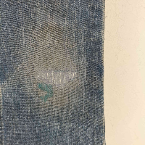 リーバイス Levis 81年5月製 ボタン裏6 オレンジタブ SCOVILLジップ スモールE ブーツカット フレアデニムパンツ レディース