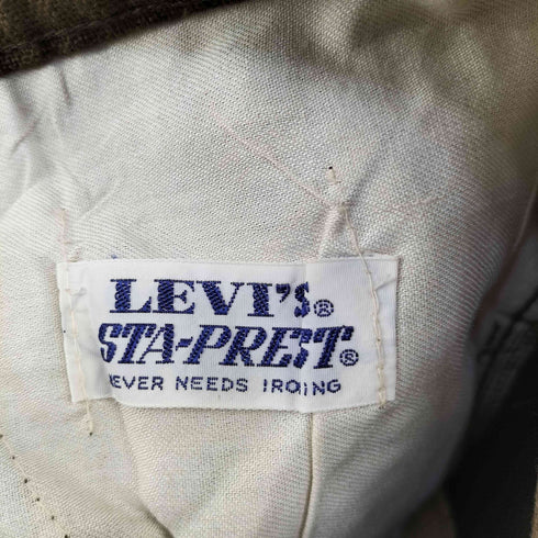 リーバイス Levis 黒金タグ STA-PREST スタプレ bigE フレアパンツ レディース