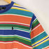 ポロバイラルフローレン Polo by RALPH LAUREN ポニー刺繍 マルチカラー ボーダー Tシャツ メンズ import:XL
