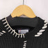 メゾンスペシャル MAISON SPECIAL Oni-Waffle Crazy Patchwork Stitch Embroidery Prime-Over Knit メンズ JPN:0