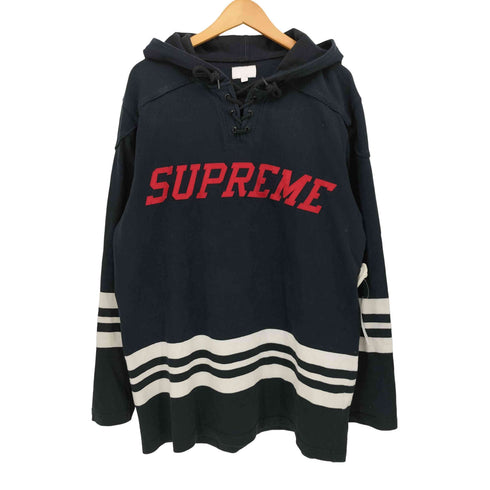 シュプリーム Supreme 15SS hooded hockey top メンズ import:XL