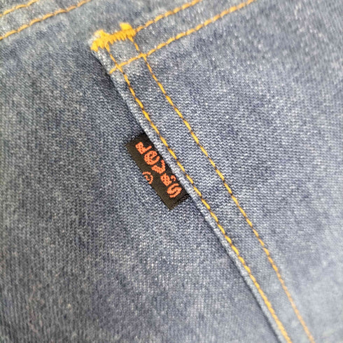 リーバイス Levis 70S~80S 真鍮LEVISジップ ボタン裏350 ライトオンスセーラーデニム メンズ
