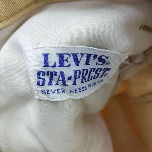 リーバイス Levis 70S アルミLEVISジップ 黒タグ STA-PREST ブーツカット メンズ