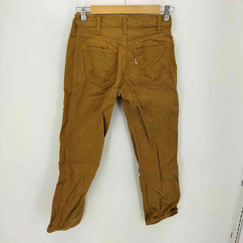 リーバイス Levis 60S~70S 白タグ BigE IDEAL 片爪ジップ ダック地ジップフライワークパンツ レディース